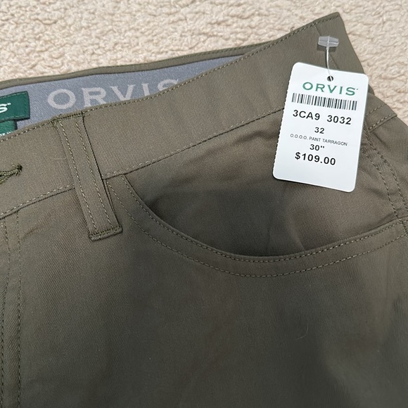 Orvis Slim Fit Sports Tech Pants NEW WITH TAGS - Picture 5 of 5